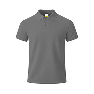 Polo in cotone da bambino CHARLES - Grigio