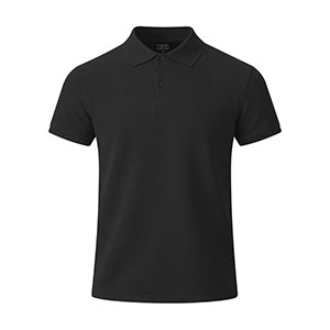 Polo sport da bambino TECNIC PLUS - Nero