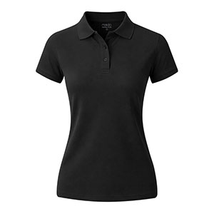 Polo sport da donna TECNIC PLUS - Nero