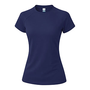 Maglietta sportiva da donna COCKER - Blu Navy