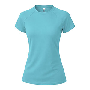 Maglietta sportiva da donna COCKER - Turchese