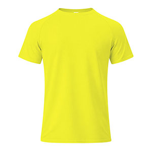 Maglietta tecnica da bambino COCKER - Giallo Fluo