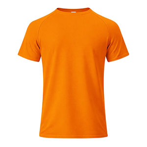 Maglietta tecnica da bambino COCKER - Arancio Fluo