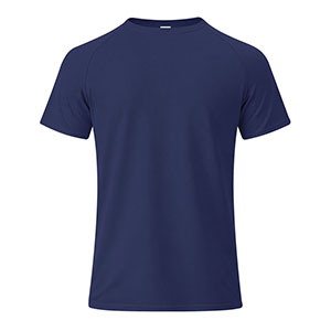 Maglietta tecnica da bambino COCKER - Blu Navy