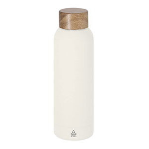 Borraccia acciaio e legno COSMIX - Naturale