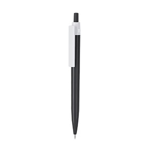 Penna in plastica con ampia clip VARKIN - Nero