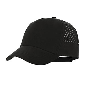 Cappellino traspirante ITHACA - Nero