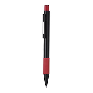 Penna con fusto gommato CRESCENT - Rosso