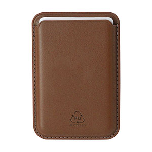 Porta carte magnetico SILVAN - Marrone