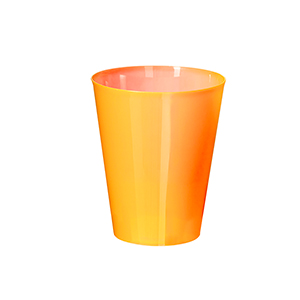 Bicchiere riutilizzabile COLORBERT - Arancio