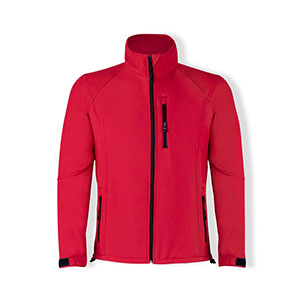 Giacca soft shell MOLTER - Rosso