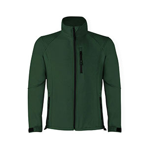 Giacca soft shell MOLTER - Verde Bottiglia