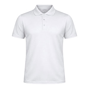 Polo da uomo tecnica TECNIC PLUS - Bianco