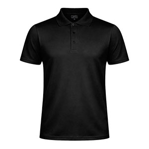 Polo da uomo tecnica TECNIC PLUS - Nero