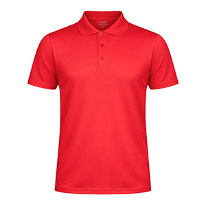 Polo da uomo tecnica TECNIC PLUS - Rosso