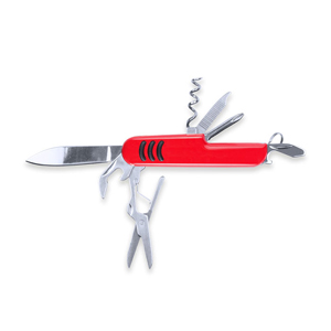 Coltellino multiutensile SHAKON - Rosso