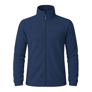 Pile con zip HIZAN - Blu Navy