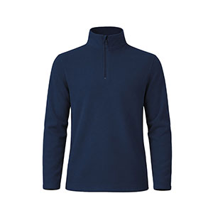 Maglia in micropile PEYTEN - Blu Navy