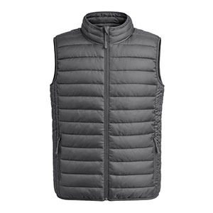 Piumino smanicato BELSAN - Grigio