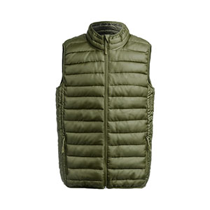 Piumino smanicato BELSAN - Verde Militare