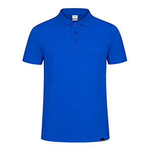 Polo da uomo traspirante DEKROM - Blu