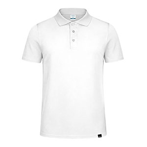 Polo da uomo traspirante DEKROM - Bianco