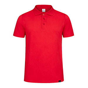 Polo da uomo traspirante DEKROM - Rosso