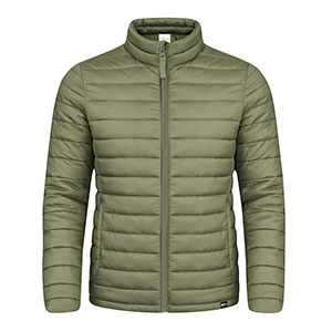 Piumino leggero MITENS con custodia - Verde Militare