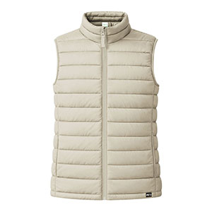 Piumino smanicato ROSTOL - Naturale