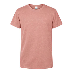 T-shirt con effetto slavato SURY - Salmone