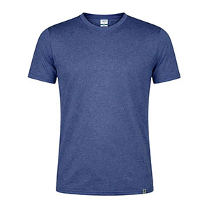 T-Shirt traspirante effetto melange RITS - Blu Navy