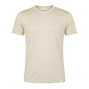 T-Shirt traspirante effetto melange RITS - Naturale