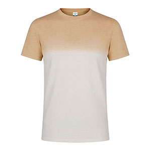 T-Shirt bicolore NIMO - Marrone