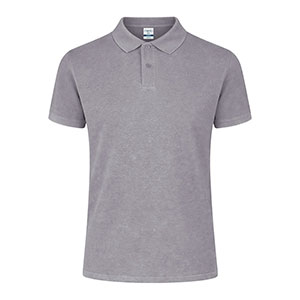 Polo effetto lavato KEN - Grigio
