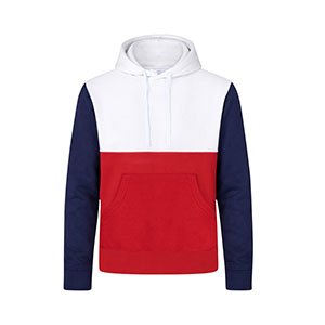 Felpa con cappuccio SKON - Rosso