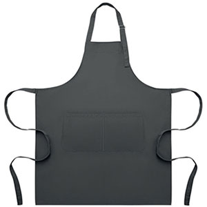 Grembiule da cucina regolabile GALA - Grigio Scuro