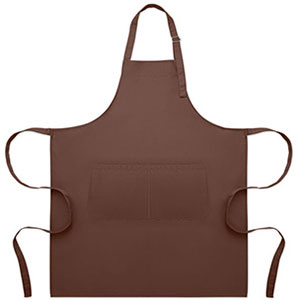 Grembiule da cucina regolabile GALA - Cioccolato