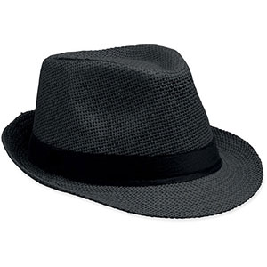 Cappello di paglia BOOWIE - Nero