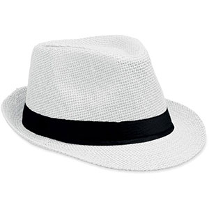 Cappello di paglia BOOWIE - Bianco