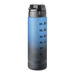 Borraccia sportiva personalizzata LEVEL, in rpet da 1L - Blu
