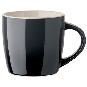 Tazza in ceramica PEZE - Grigio Scuro