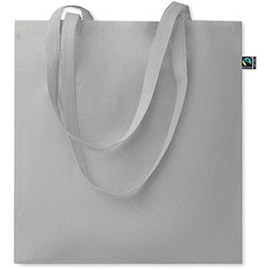 Shopper in cotone equosolidale OSOLE+ COLOUR - Grigio