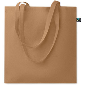 Shopper in cotone equosolidale OSOLE+ COLOUR - Avorio
