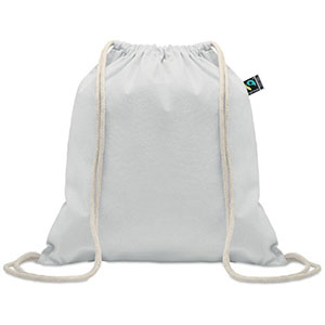 Shopper in cotone equosolidale OSOLE DRAW COLOUR - Bianco