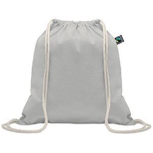 Shopper in cotone equosolidale OSOLE DRAW COLOUR - Grigio