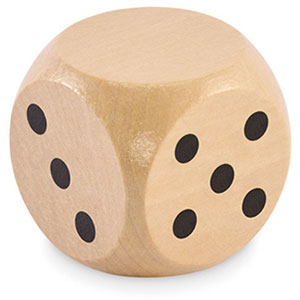 Dadi in legno DADO - Legno