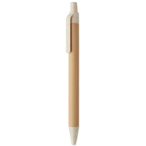 Penna a sfera in bamboo ITEA COLOUR - Beige