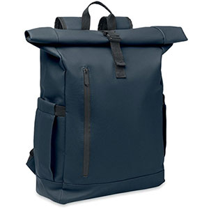 Zaino Rolltop con porta pc BANGKOK ROLL - Blu