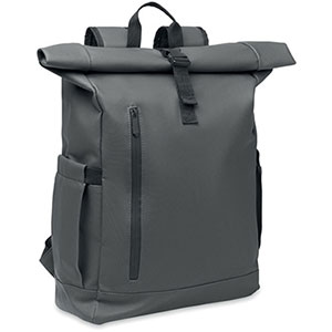 Zaino Rolltop con porta pc BANGKOK ROLL - Grigio Scuro