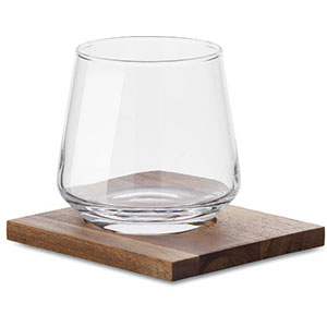 Set di bicchieri da whisky DRINKS - Trasparente